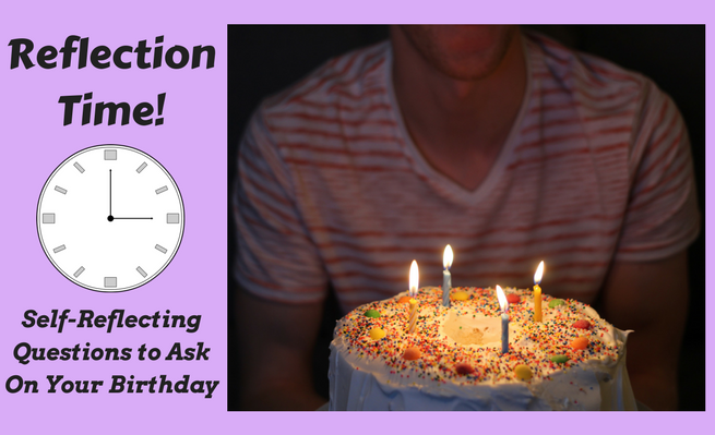 Reflection Questions Time Reflection Time! Self-Reflecting Questions to Ask On Your Birthday ...